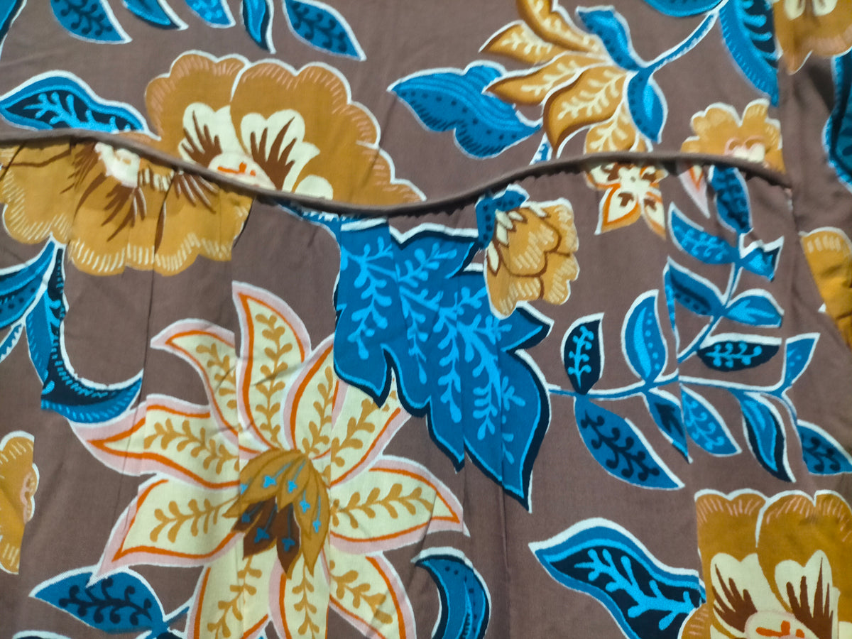 Eve Midi Dress ~ Tierra Print
