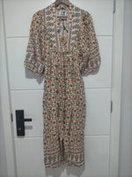 Boheme Midi Dress Harlowe Print