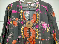 Teresa Maxi Dress ~ Monarch Bloom Print