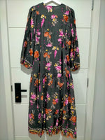 Teresa Maxi Dress Monarch Bloom Print