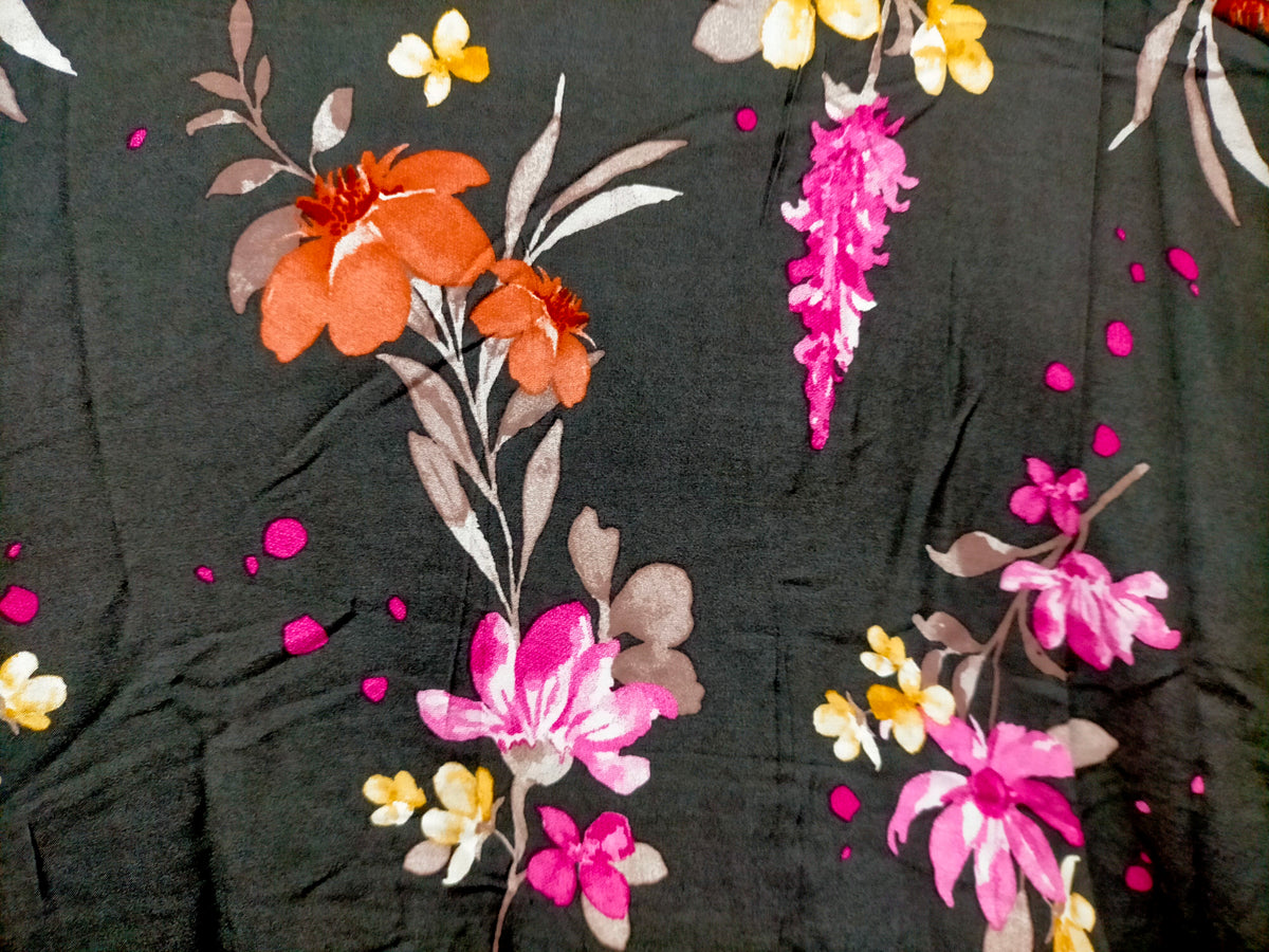 Teresa Maxi Dress ~ Monarch Bloom Print