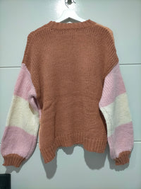 Golden Hour ~ Block Colour Knit