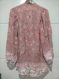 Mahalia Blouse ~ Angelina print