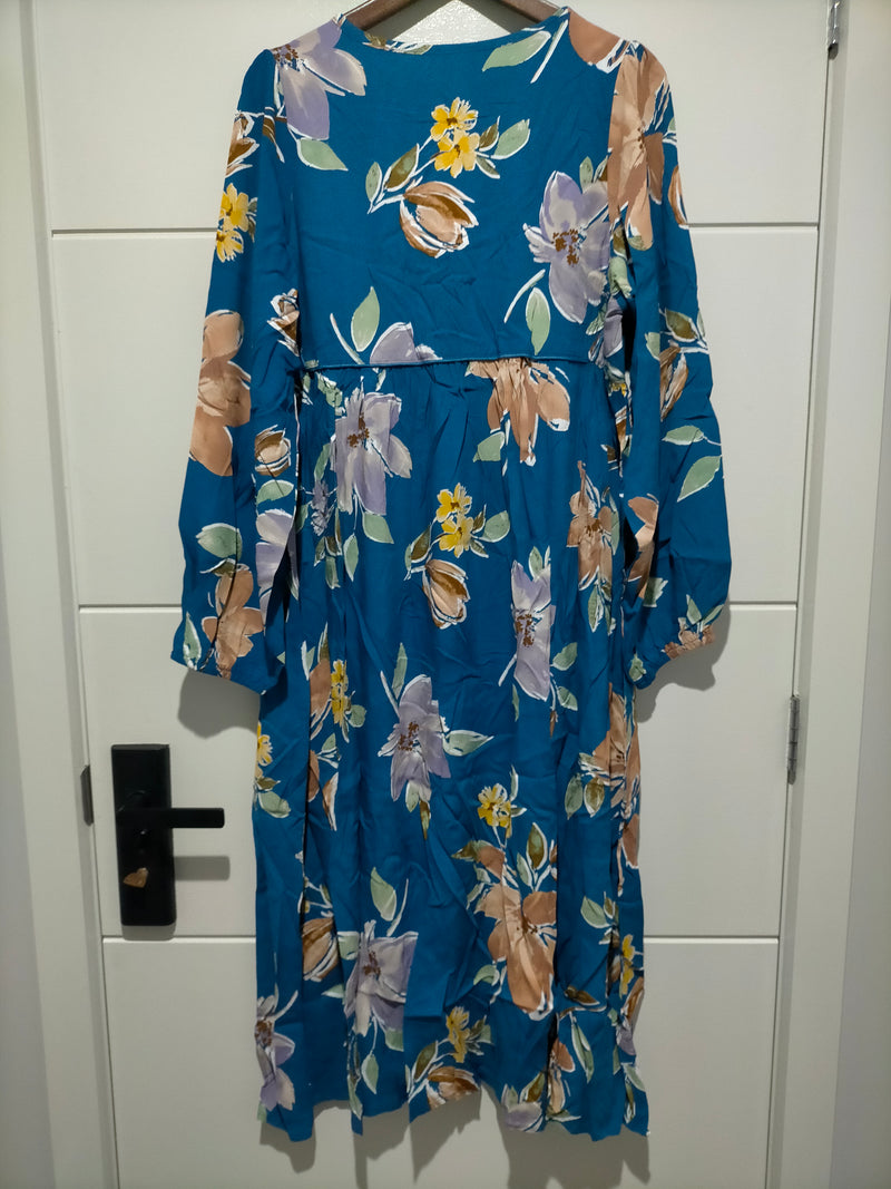 Penny Midi Dress Georgia Print