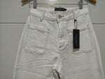 Sailor Wide Leg Pocket Jeans - White