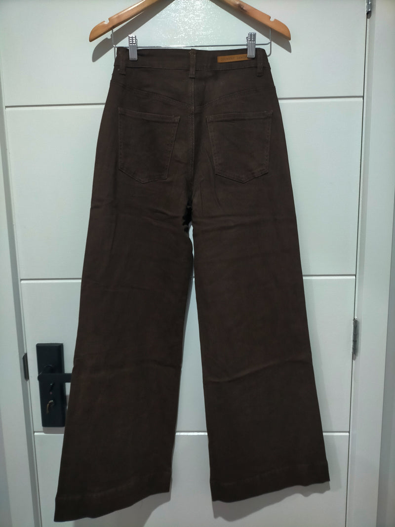 Brownstone Straight Leg Flare Jeans - Chocolate
