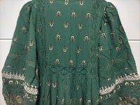 Meadow Maxi Dress ~ Viridian Print