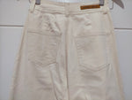 J-Lo Wide Leg Crop Jeans - Sand
