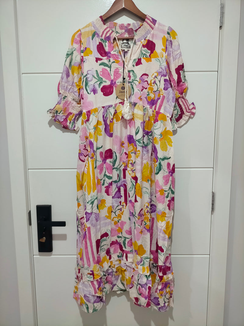 Kora Midi Dress Sweet Lily Print