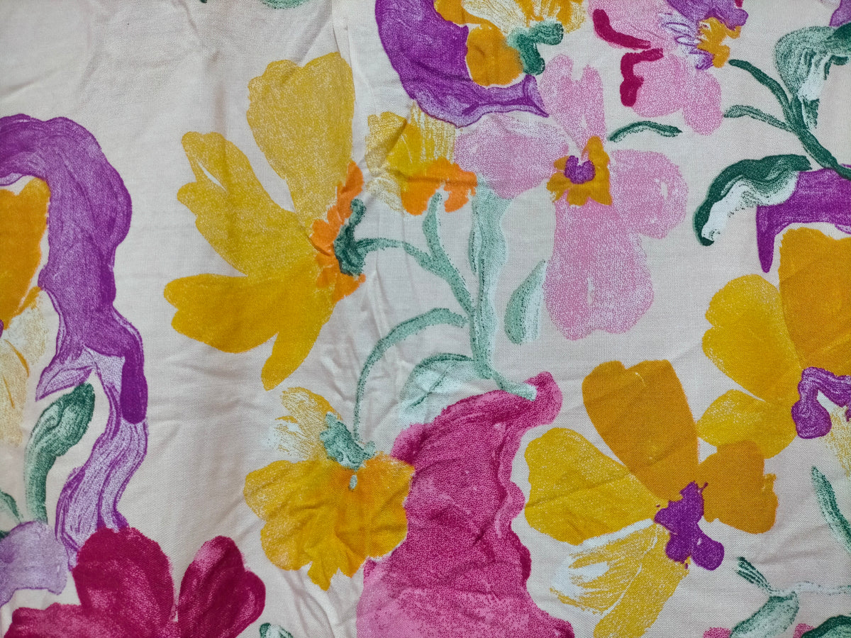 Kora Midi Dress ~ Sweet Lily Print