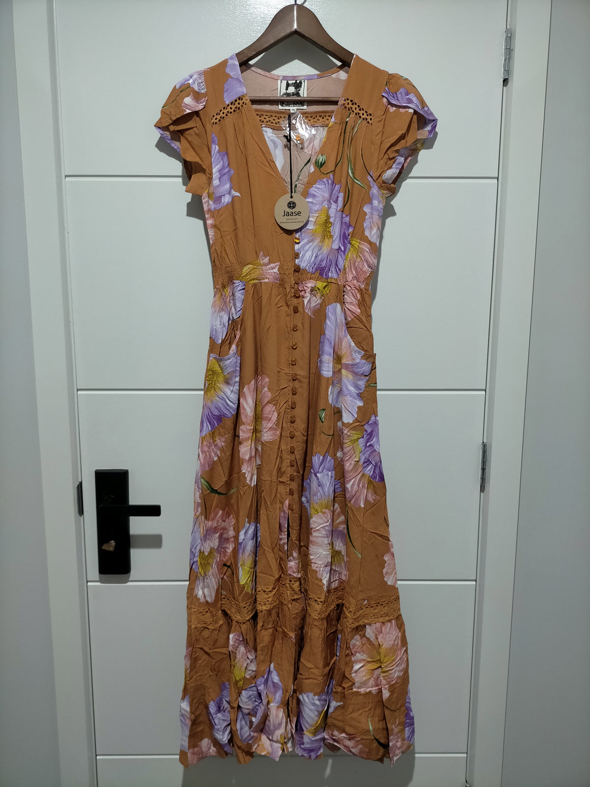 Carmen Maxi Dress ~ Amara Bloom print