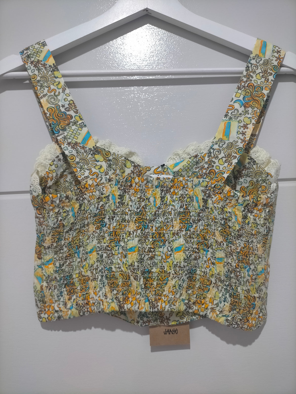 India Bustier Top ~ Sonnie Print