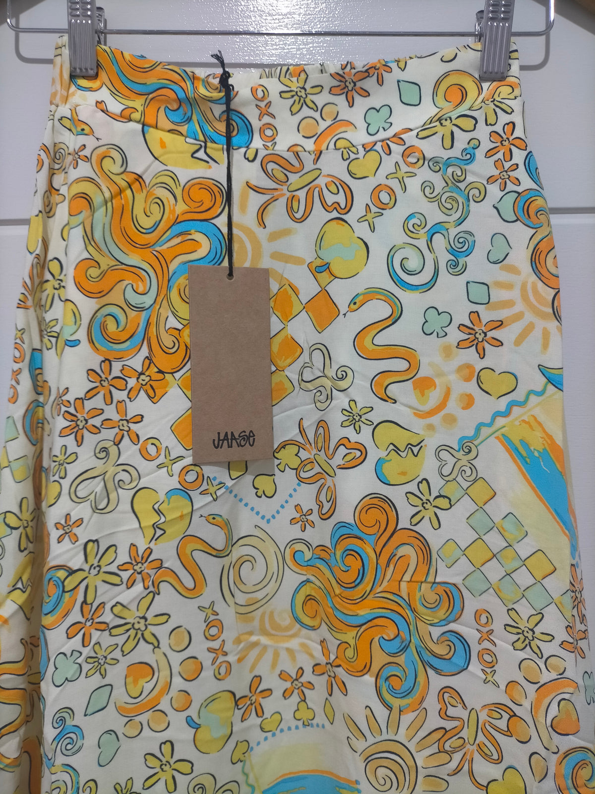 Holiday Maxi Skirt ~ Sonnie print