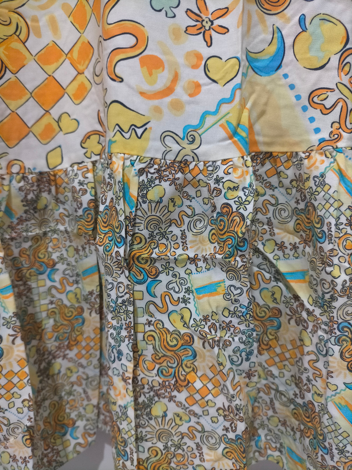 Holiday Maxi Skirt ~ Sonnie print