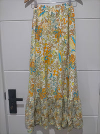 Holiday Maxi Skirt ~ Sonnie print