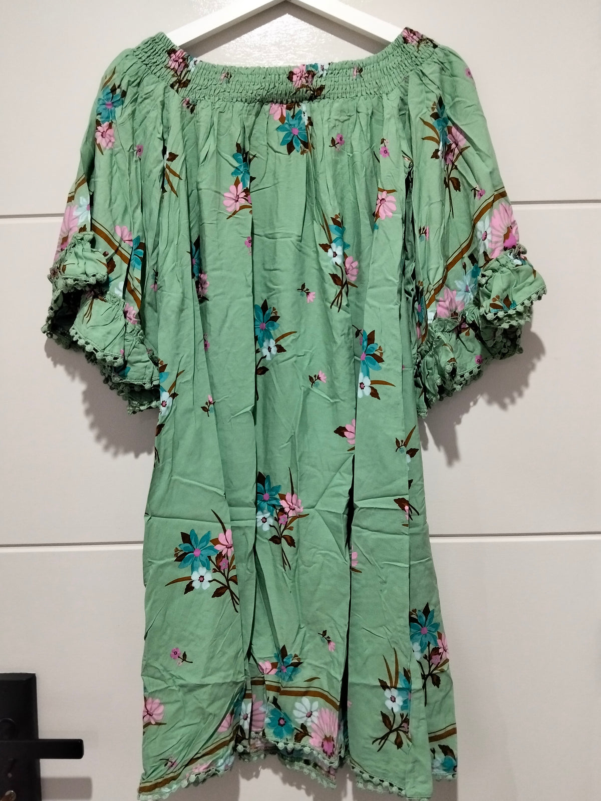 Poppy Mini Dress ~ Maribel print