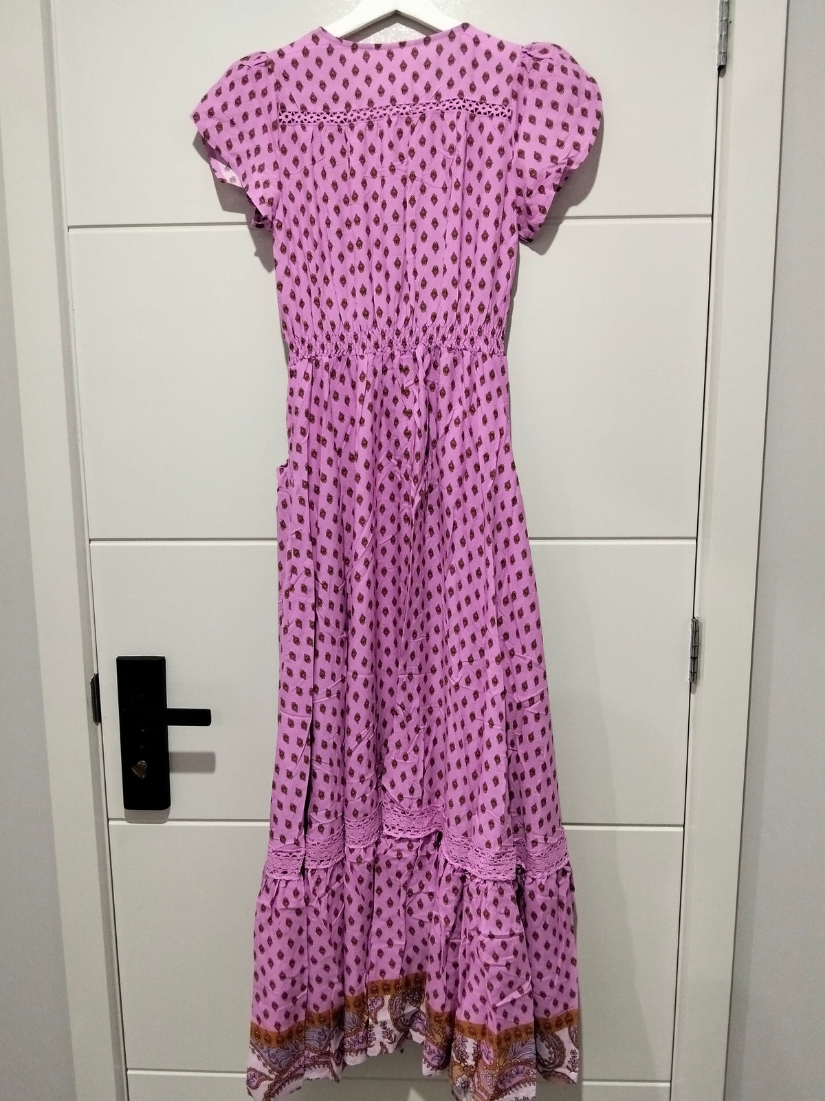 Carmen Maxi Dress ~ Venus Print