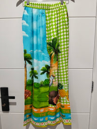 Barcelona Pant and Shirt Set ~ Paradiso Island print