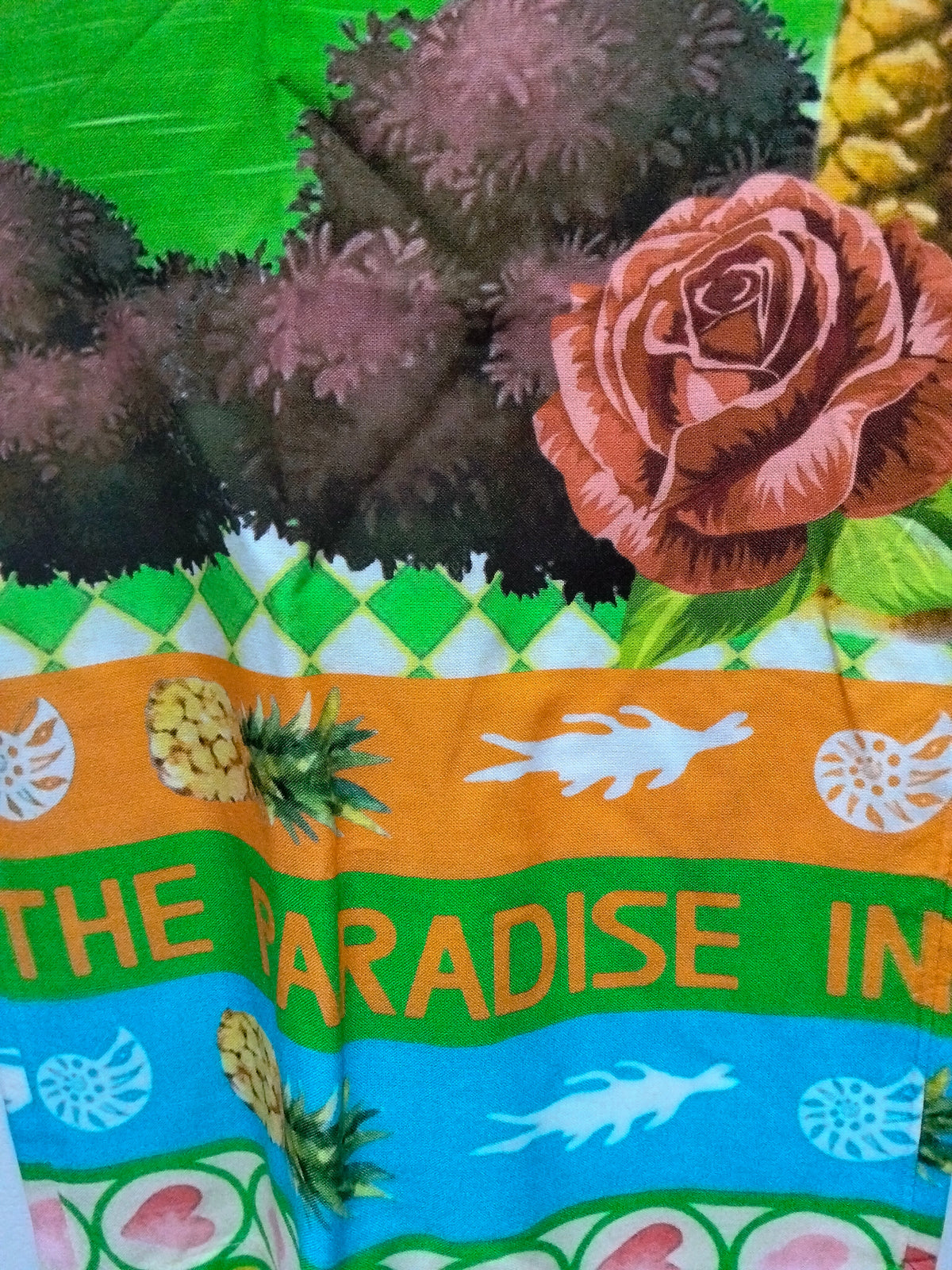 Barcelona Pant and Shirt Set ~ Paradiso Island print