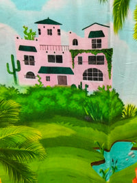 Barcelona Pant and Shirt Set ~ Paradiso Island print