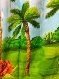 Barcelona Pant and Shirt Set ~ Paradiso Island print