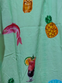 Barcelona Pant and Shirt Set ~ Paradiso Island print