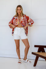 Oslo Blouse - Multi Floral