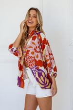 Oslo Blouse - Multi Floral