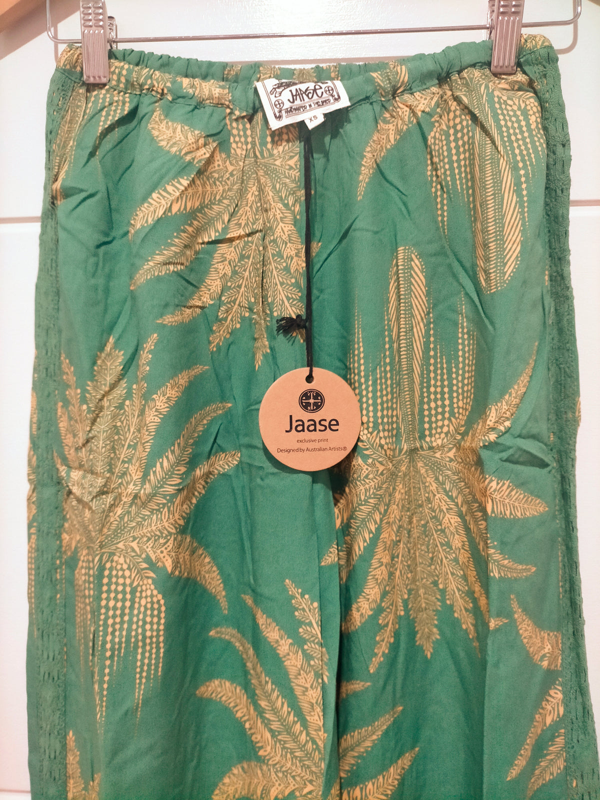 Cici Lace Pants ~ Island Luxe print