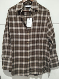 Canyon Austin Flannel Shirt ~ Chocolate