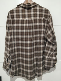 Canyon Austin Flannel Shirt ~ Chocolate