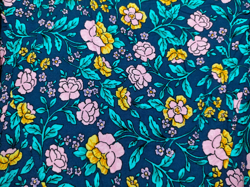Jasmine Midi Dress Posy Print Kenzie Tenzie