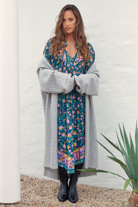 Jasmine Midi Dress Posy Print Kenzie Tenzie
