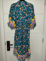 Jasmine Midi Dress Posy Print Kenzie Tenzie