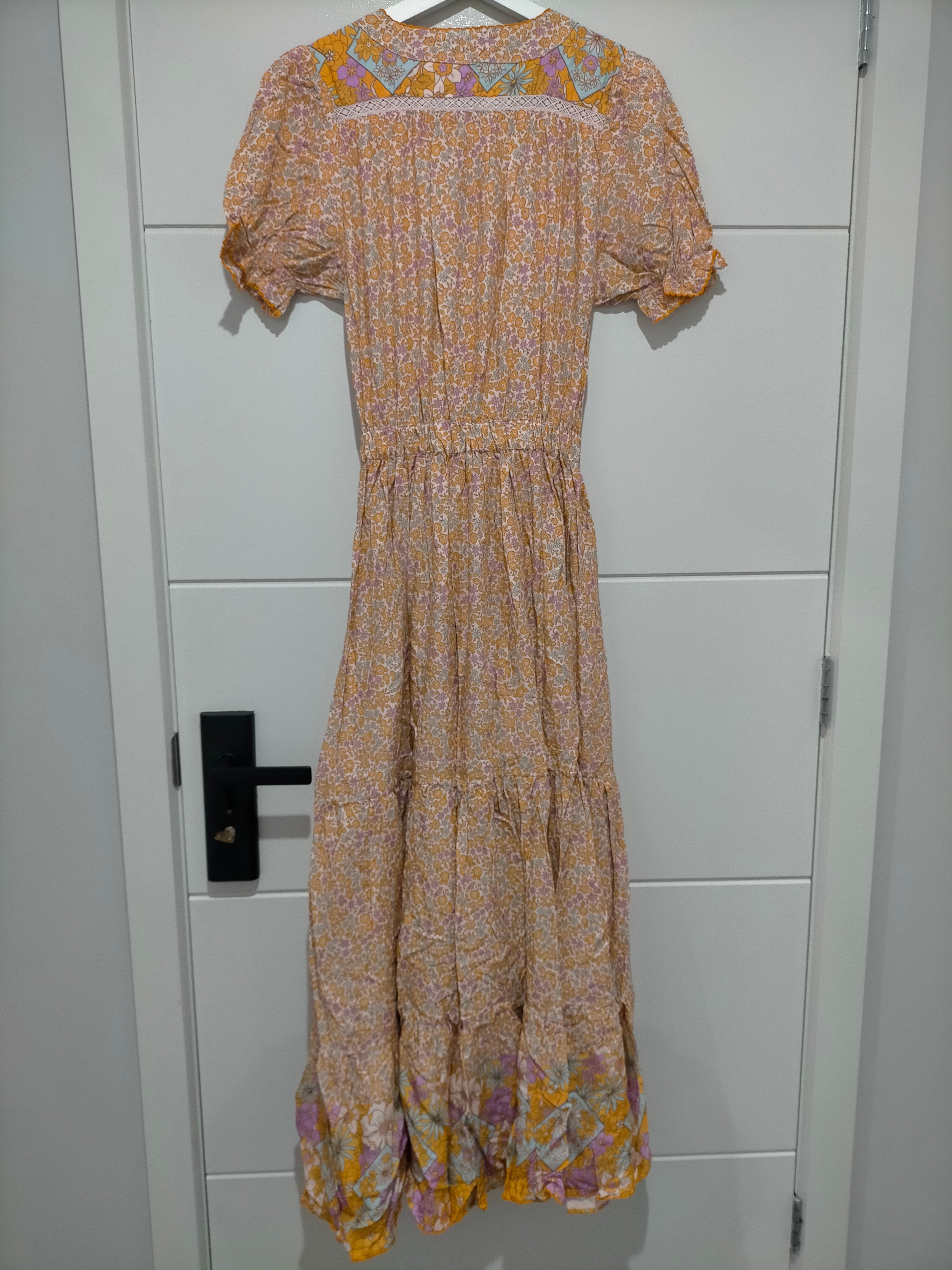 Jean Maxi Dress Forget Me Not Print by Jaase – Kenzie Tenzie