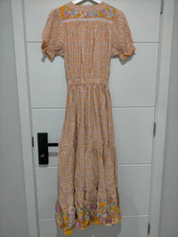 Jean Maxi Dress Forget Me Not Print Kenzie Tenzie