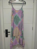 Kimi Maxi Dress Lavender Haze print Kenzie Tenzie