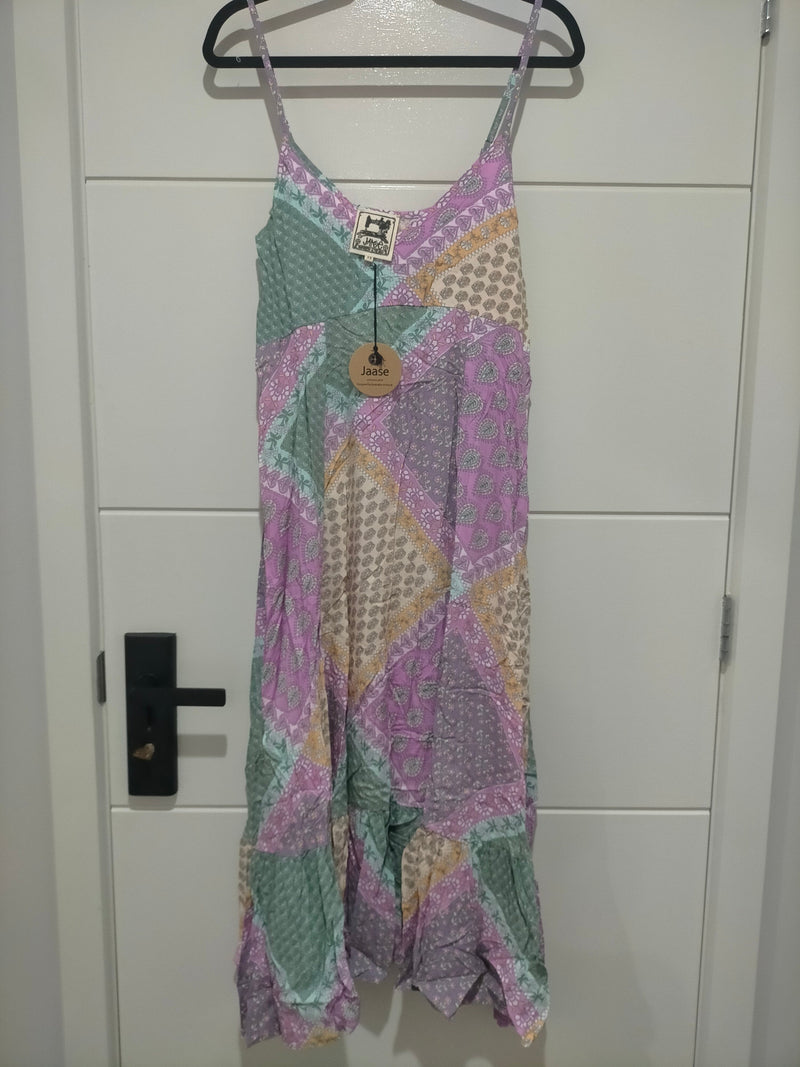 Kimi Maxi Dress Lavender Haze print Kenzie Tenzie