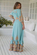 Samba Maxi Dress Arabian Nights print