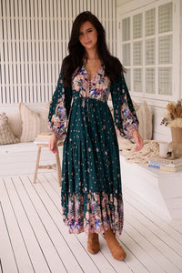 Teresa Maxi Dress ~ Estella Print