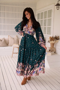 Teresa Maxi Dress ~ Estella Print