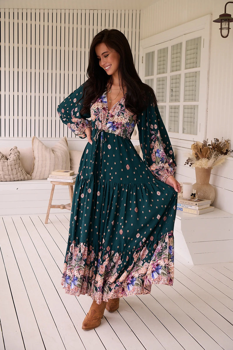 Teresa Maxi Dress Estella Print