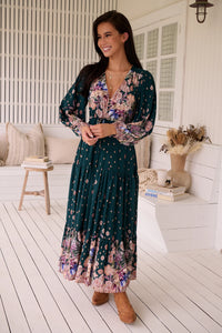 Teresa Maxi Dress ~ Estella Print