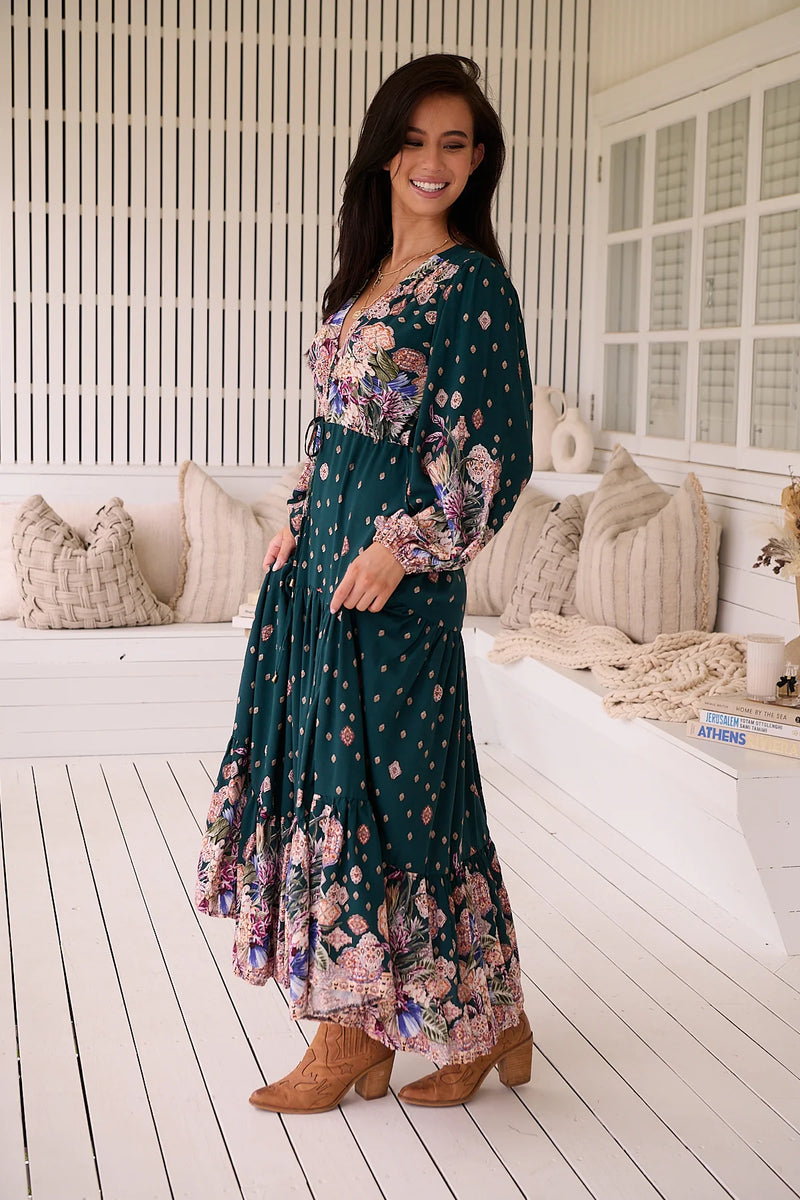 Teresa Maxi Dress Estella Print