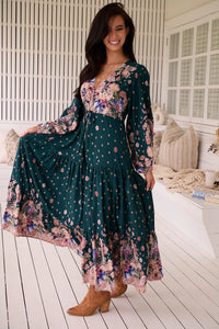 Teresa Maxi Dress ~ Estella Print
