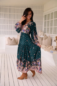 Teresa Maxi Dress ~ Estella Print