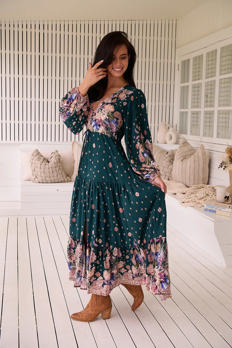 Teresa Maxi Dress Estella Print