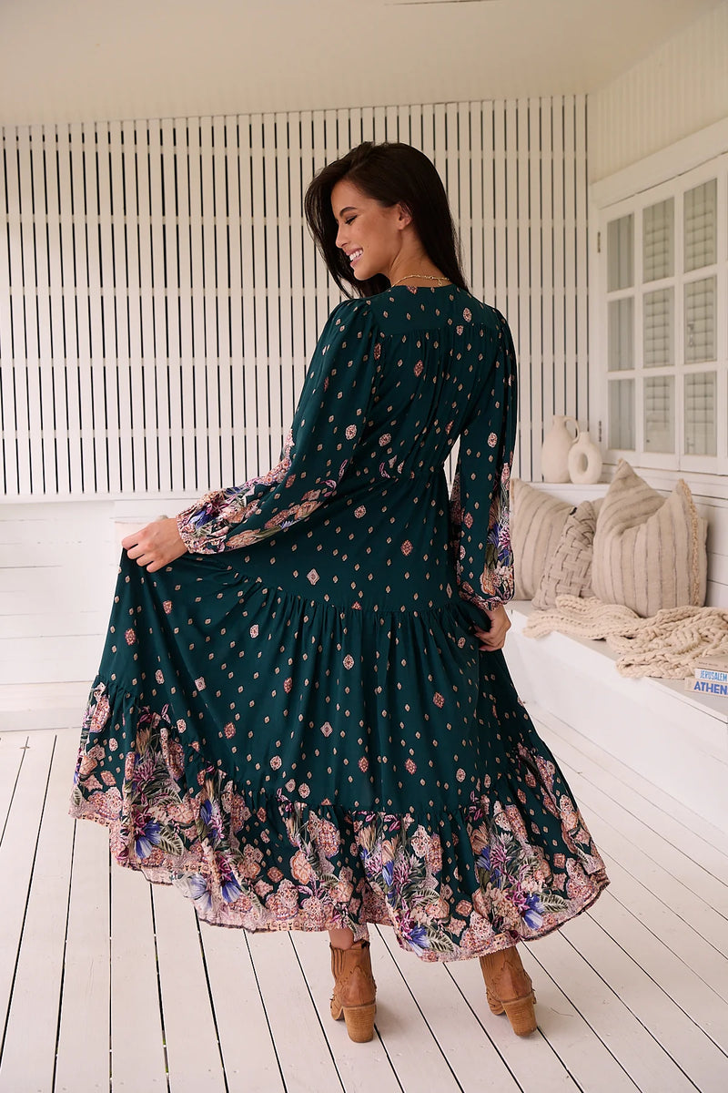 Teresa Maxi Dress Estella Print