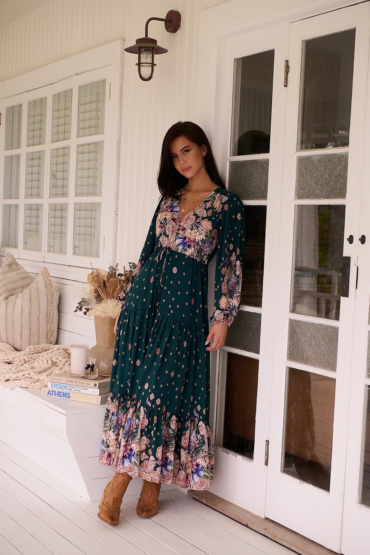 Teresa Maxi Dress ~ Estella Print