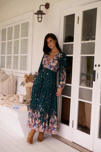 Teresa Maxi Dress ~ Estella Print